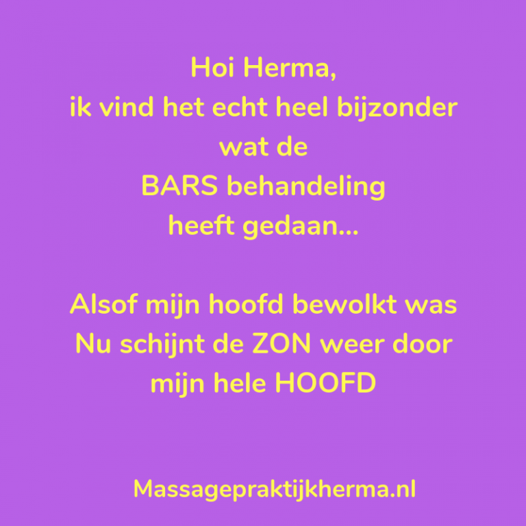 AccessBars - hoofdbehandeling