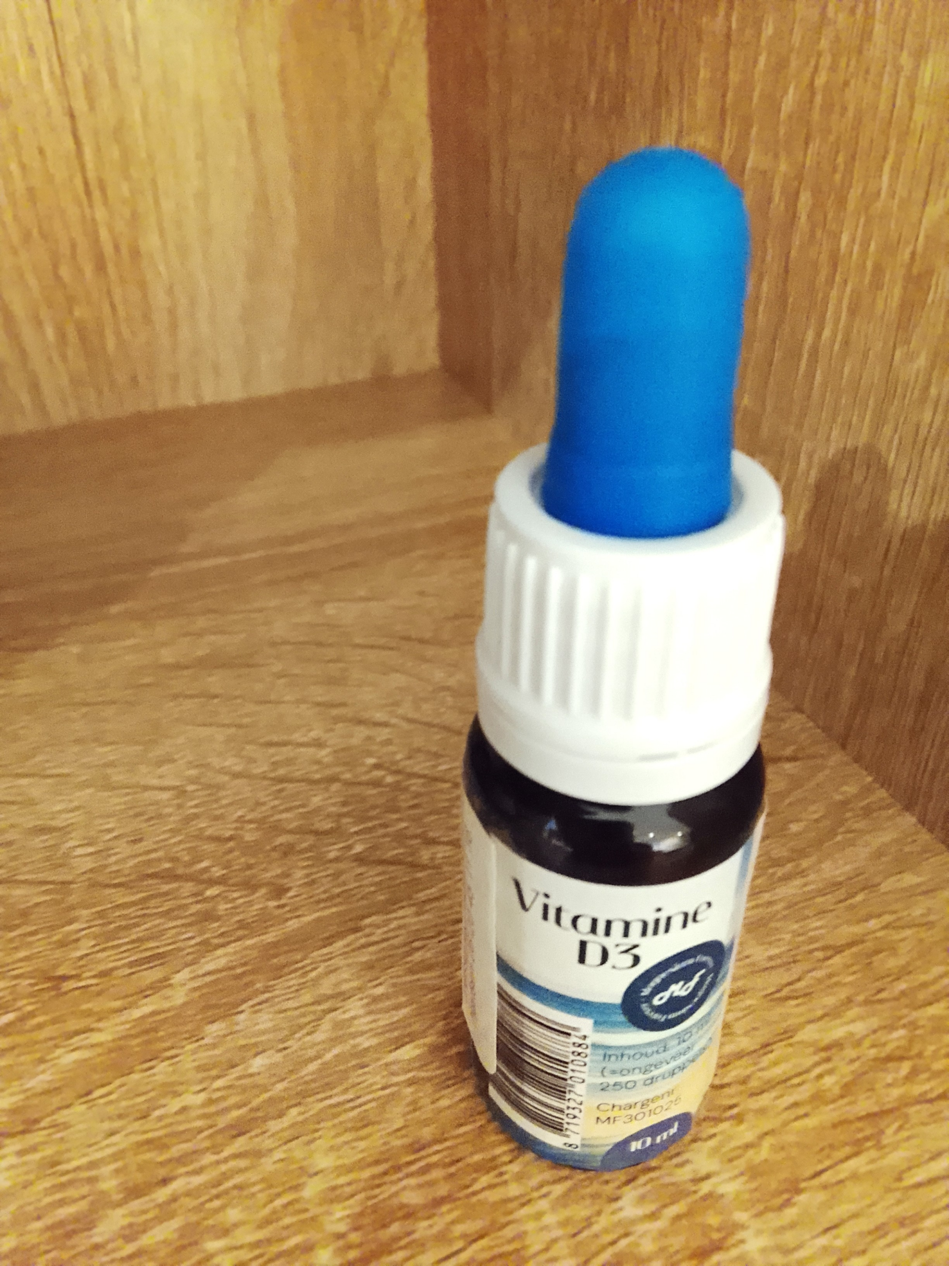 Vitamine D3 vloeibaar in flesje 10 ml bij Massagepraktijk Herma in Harfsen bij Lochem