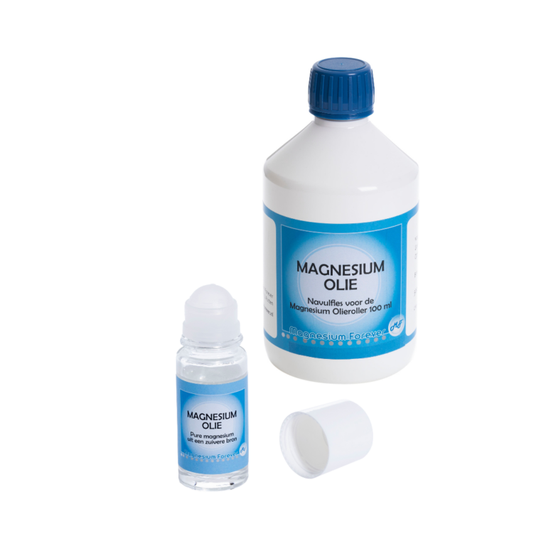 magnesium olie navulfles voor olieroller