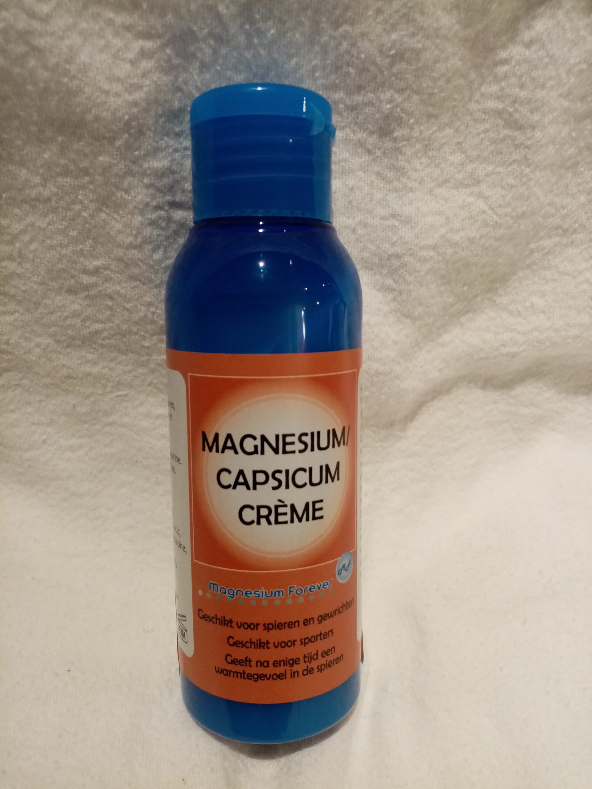 Mg crème met capsicum
