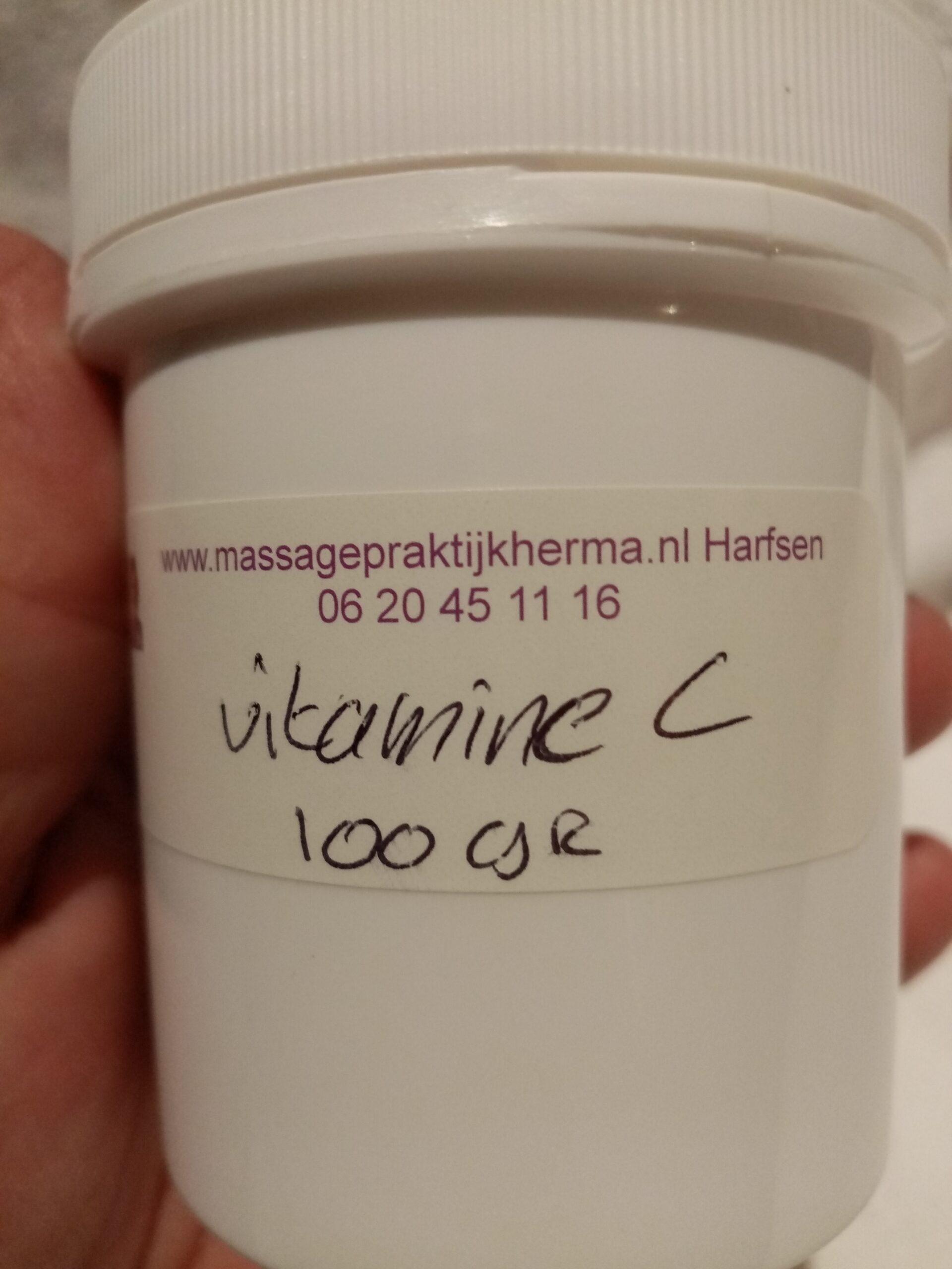 vitamine c poeder 100 gram