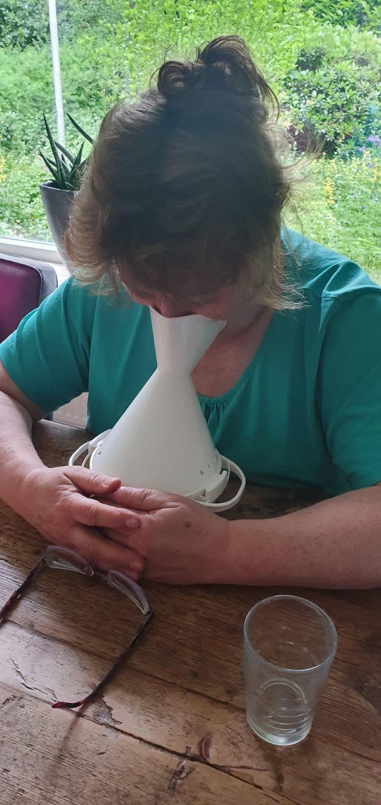 stomen met Magnesiumvlokken bij Massagepraktijk Herma in Harfsen bij Lochem in de Achterhoek